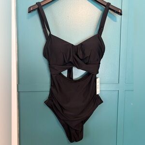 Cupshe Black Kids One Piece Bodysuit